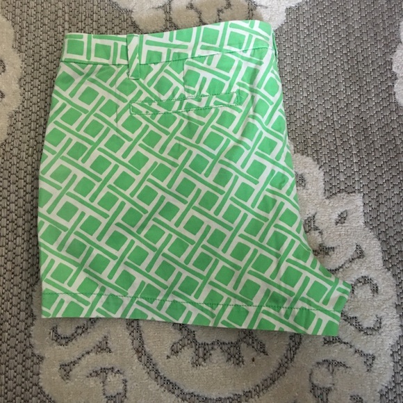 Plus Size Merona Lime Green Shorts - Picture 2 of 3